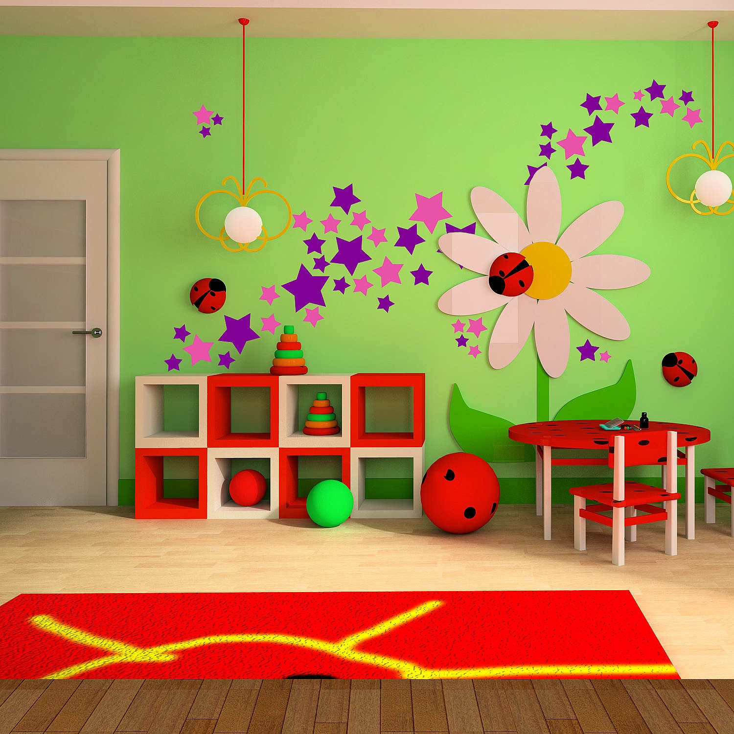 Wallpaper Printing - Cutout Wall Decals Peel & Stick 