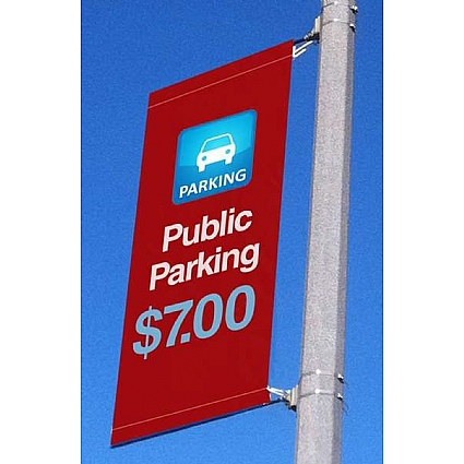 Street Pole Banner Brackets 30 Hardware Only
